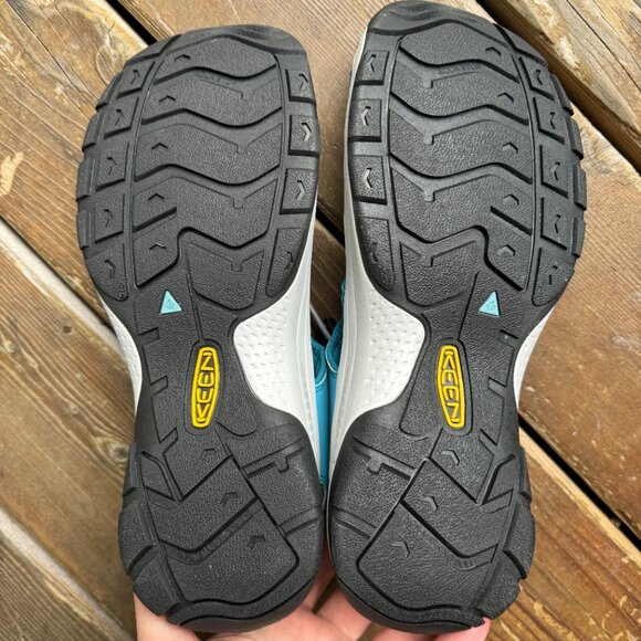 NWOT KEEN Astoria West Closed Toe Sport Sandals Blue/Tie Dye 592S0 - Size 11 - Picture 13 of 13